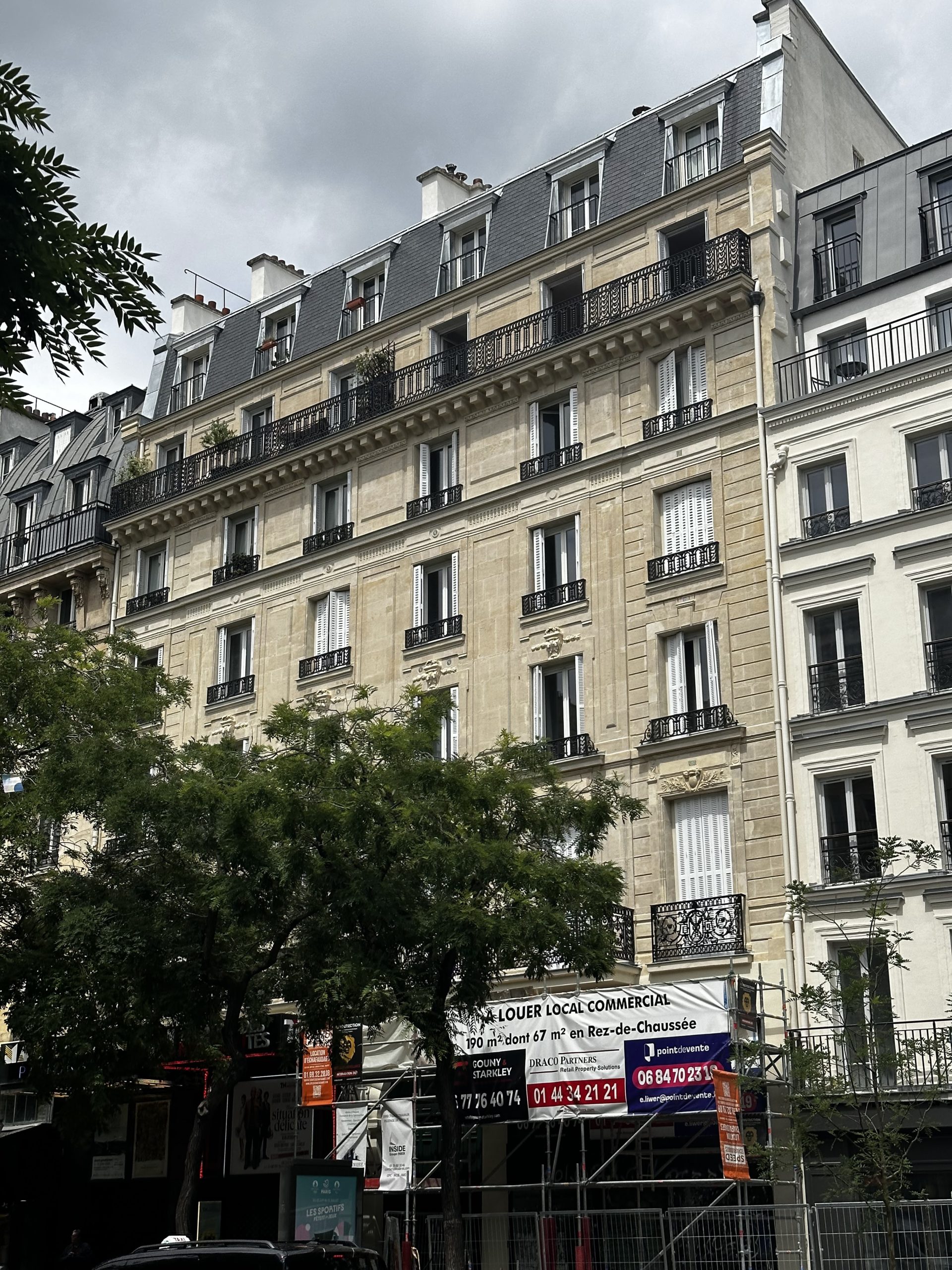 Restauration de Pierre de Taille – Paris 9